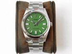 High Quality Rolex Oyster Perpetual 124300 Green Dial 904L 41mm Men's Watch
